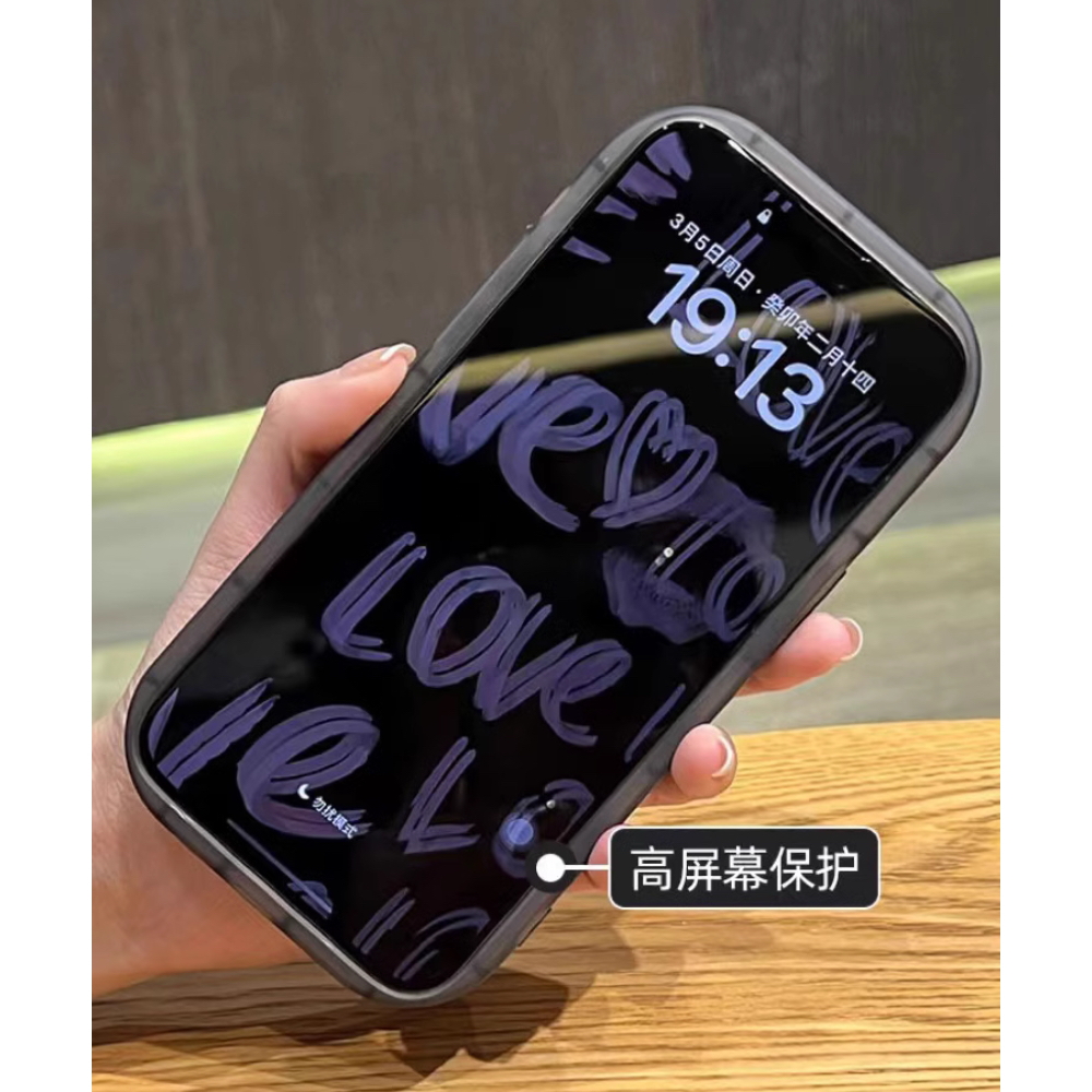 带防尘网气囊简约透明苹果14手机壳iphone14promax保护套13pro硅胶防摔plus加厚12小众11高级感透黑色por女款-图2