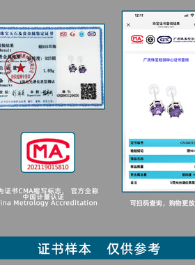 紫色925银耳钉女小众高级感浪漫气质合成紫罗兰气质银耳环礼物