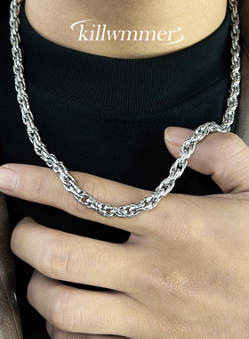 时尚潮流钛钢简约锁骨链男女款