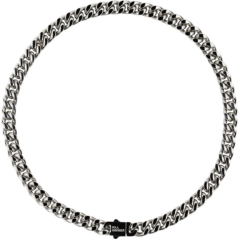 光面古巴男士高级感嘻哈街头项链 KILLWMMER项链
