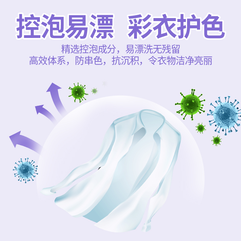 【新升级】东奇尼2kg薰衣草洗衣液多重功效持久留香_洗护清洁剂_卫生巾_纸_香薰