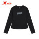 Xtep ແມ່ຍິງພາກຮຽນ spring slimming knitted T-shirt ໃສ່ພາຍໃນ