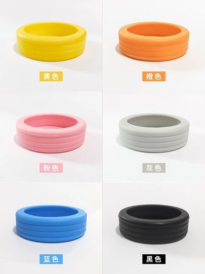 Luggage wheels rubber cover silent traveler rollers