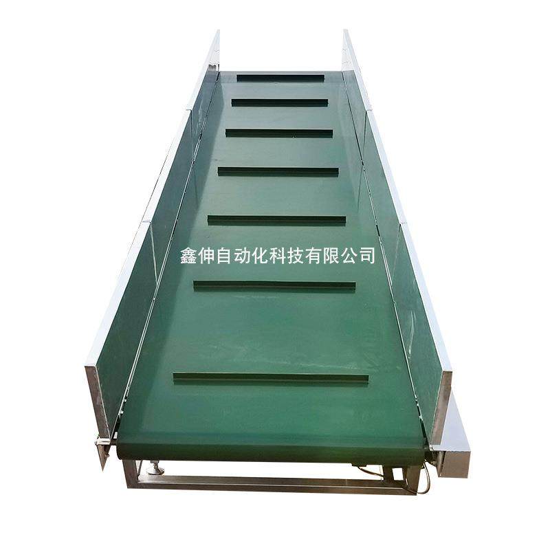 厂家直销皮带提升机 裙边挡条物料传送带输送线大倾角爬坡输送机,淘宝优惠券,粉丝福利购,淘宝优惠卷