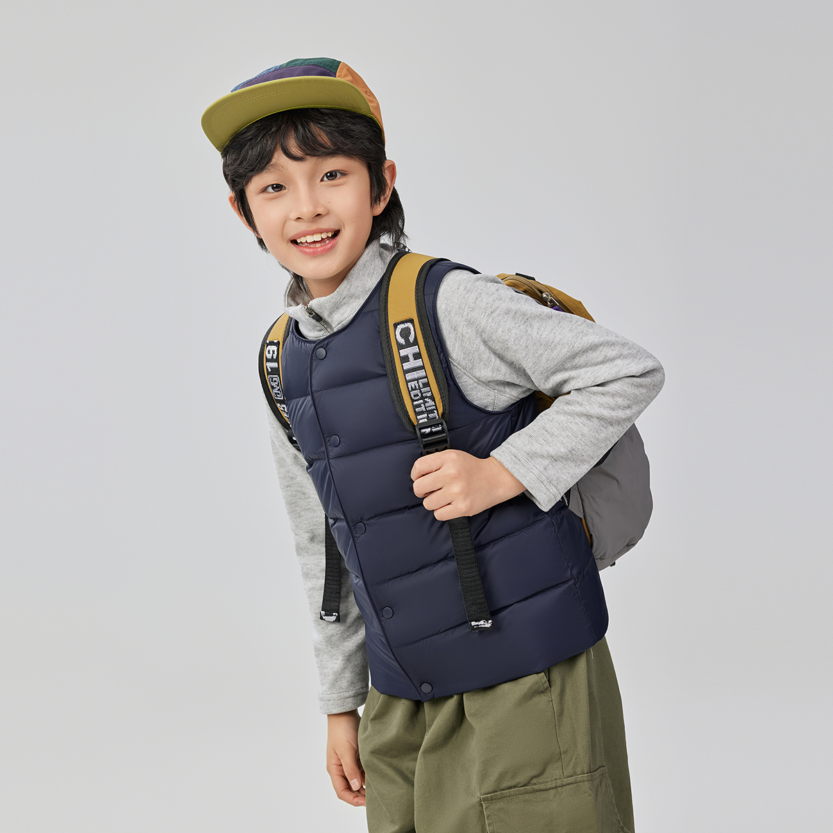 波司登儿童羽绒服内胆男童2025保暖羽绒马甲女宝宝外套