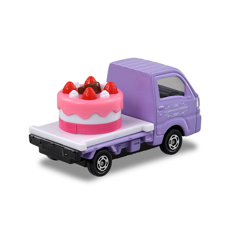 TOMY多美卡 2月新车红白盒27号斯巴鲁Subar蛋糕运输车合金玩具-图1
