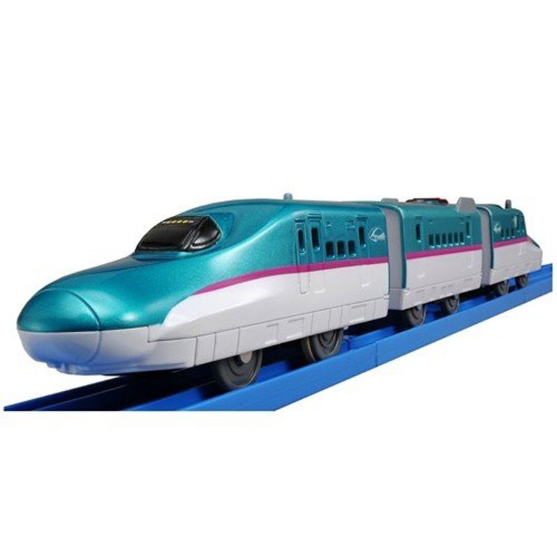 日版TOMY多美 Plarail S-03 E5系列新干线隼鸟 电动火车轨道玩具 - 图1