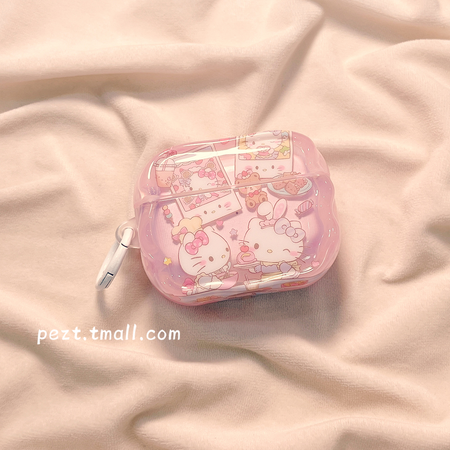 甜品hellokitty适用airpodspro3保护套新4代airpods3耳机壳二代苹果airpodspro2耳机保护套女款airpods4可爱 - 图1