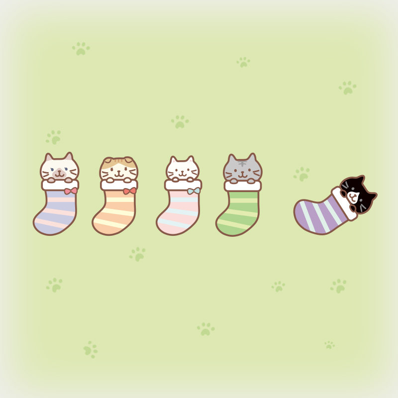 【雏菊猫咪中筒袜】HAPiNS可爱中筒袜透气秋冬季外穿可爱三花猫,淘宝优惠券,粉丝福利购,淘宝优惠卷