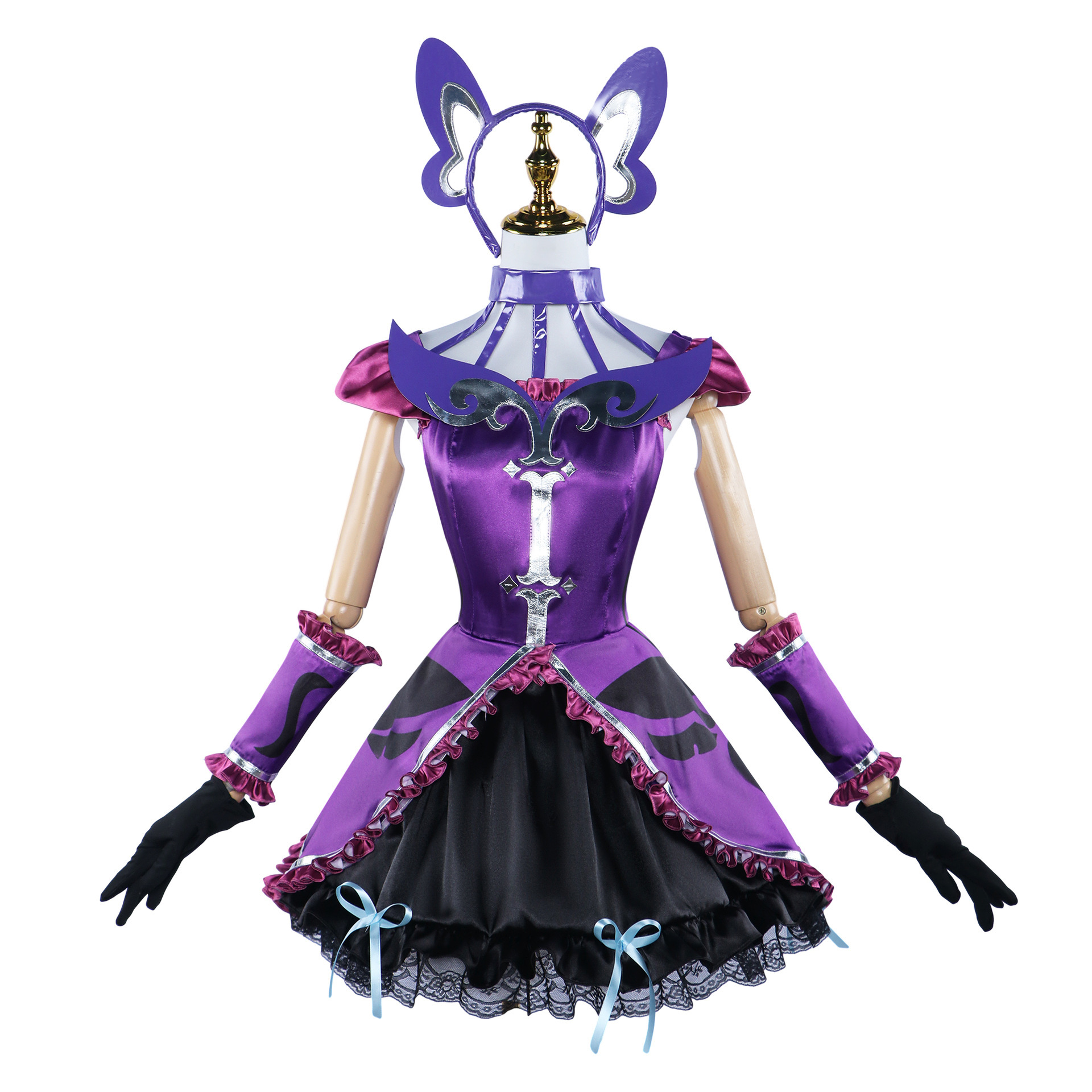 严莉莉cos服巴啦啦小魔仙严莉莉cos服二次元黑魔仙严莉莉扮演服装 - 图2