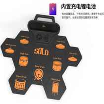 Acoustic Band Rolls Desktop Portable S OL Electronic Drum Beginner Drum Silicone Gel Childrens Hands Rack Subdrum O Practice Rhythm Drum