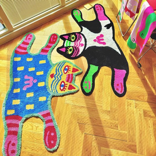 一铺家就超好看】双虫人格原创《剧场怪诞》歪头猫猫虫多巴胺地毯