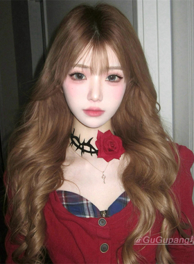 法式精致小众轻奢金色满钻项链