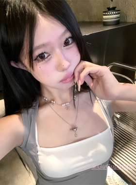 珍珠双层土星项链女ins