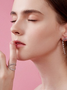 纯银戒指MONICONIC时尚女