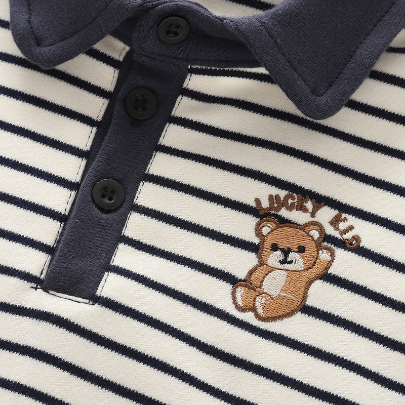 婴儿polo衫宝宝长袖T恤洋气新款儿童秋装男女童秋季衣服,淘宝优惠券,粉丝福利购,淘宝优惠卷