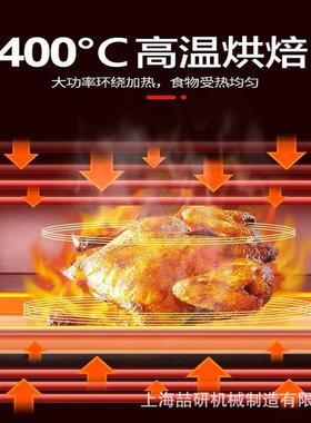 上海厂家 3层6盘面包蛋糕店烤箱 分层控温 三层六盘煤气烤箱 商用