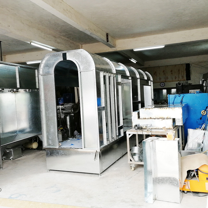 Factory direct supply zinc alloy spraying line automatic spraying line chassis powder spraying line
