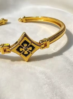 金店同款万象系列手镯戒指耳饰