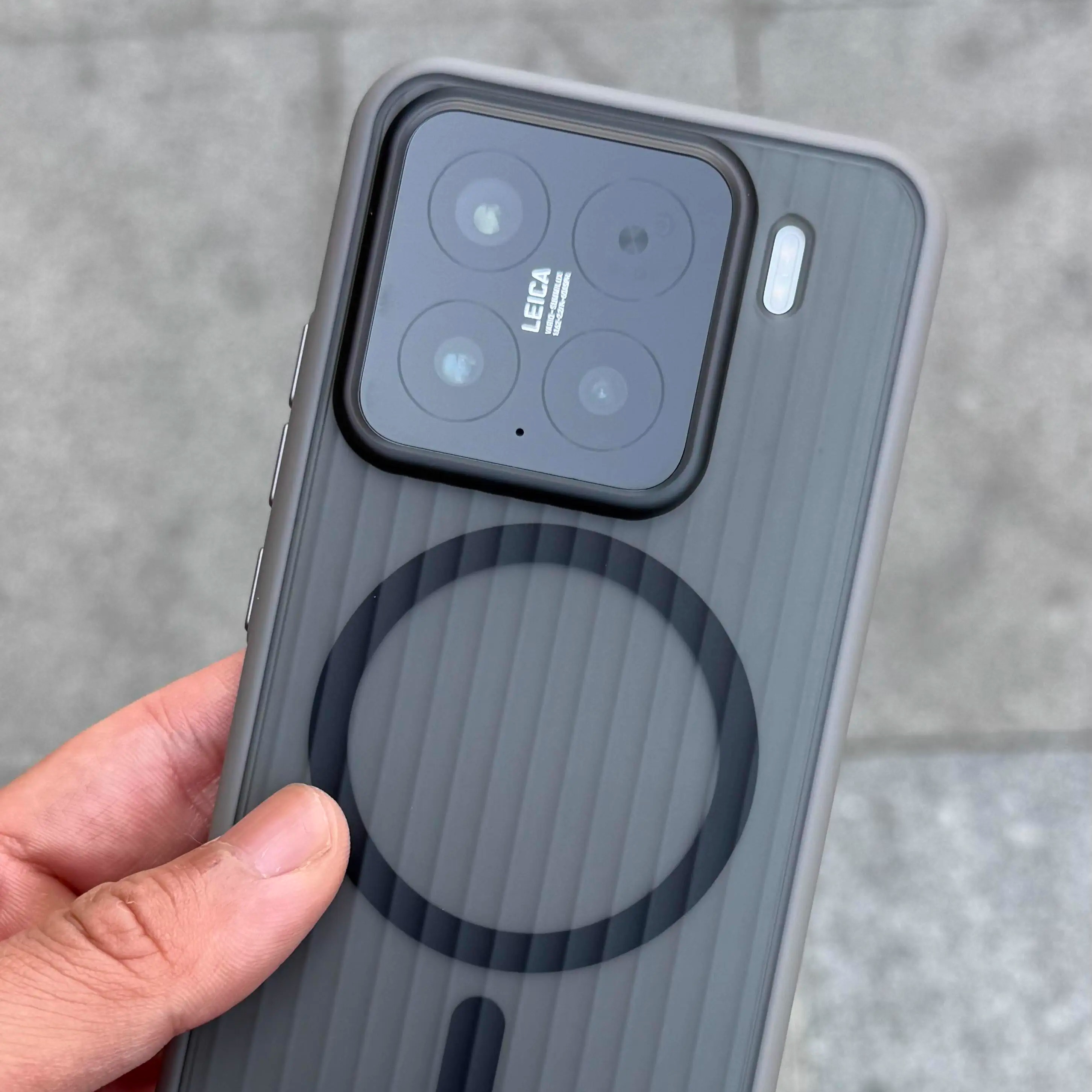 淬炼2.0新版光栅直边适用小米15手机壳亚克力14瓦楞条纹雾面13高级vivoX200pro外壳mini硬磁吸套8090软边aiuv - 图0