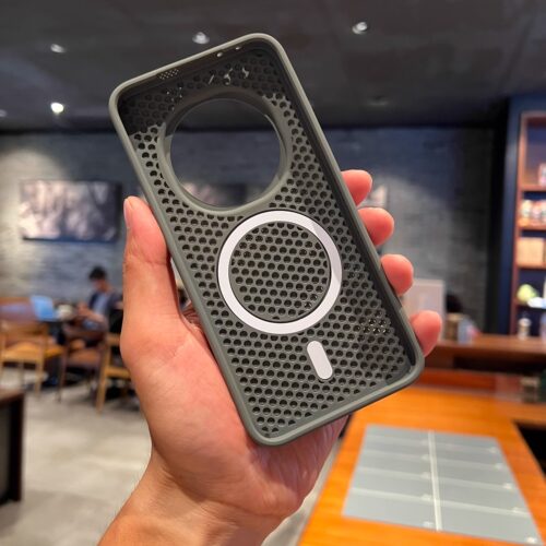 超级散热蜂窝气孔游戏充电不会发热x300适用vivoX200promini磁吸findx8/X9手机壳X100sPro一加Ace5新1+防摔OP - 图3