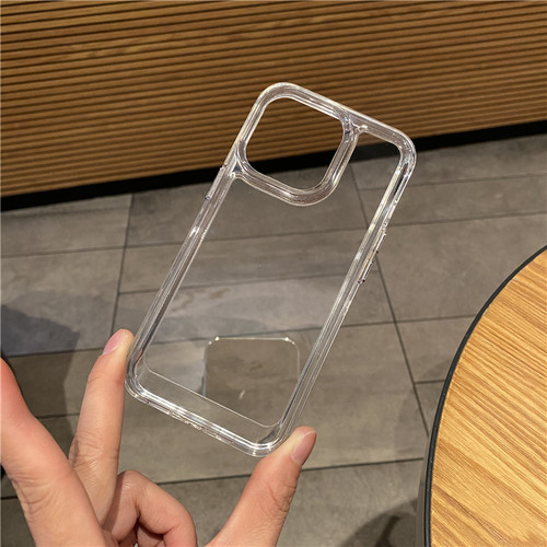 高级高清透明亚克力不发黄适用小米15手机壳13T太空壳Civi3/4pro红米K80/K70至尊版K60/50硬note12T/14pro+套 - 图3