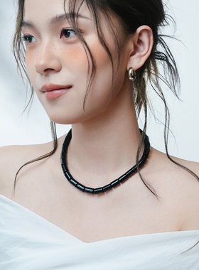 EOLO「嵬」黑玛瑙项链女