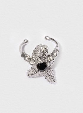 EOLO潮棘海星戒指设计感肌理