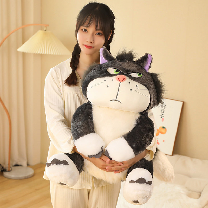路西法玩偶毛绒玩具猫咪睡觉女抱枕 TOEEORKEL毛绒布艺类玩具