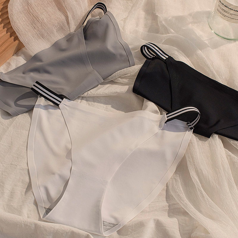 无痕冰丝内裤女士纯棉裆丁字裤纯欲性感少女生运动透气薄款三角裤,淘宝优惠券,粉丝福利购,淘宝优惠卷