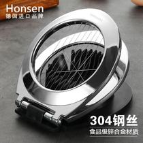 Versatile egg-stopper stainless steel 304 Home cheesemater Egg Divider Egg divider Egg Cutter Press