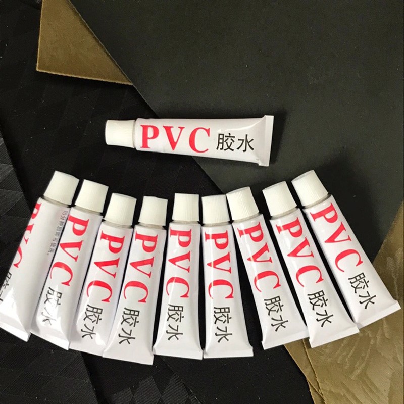 PVC胶水下水裤防水服雨衣雨裤专用修补胶水送补皮锉刀游泳圈胶水-图1