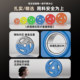Fan Teng PEV leather textured rubberized barbell plate combination set