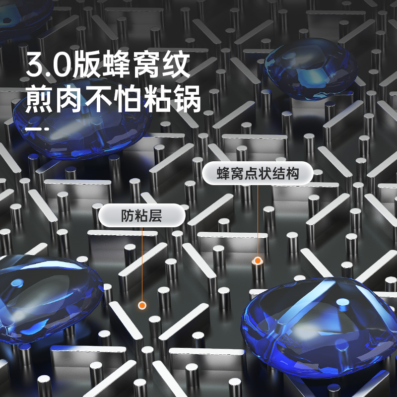 炊大皇小黄鸭316不锈钢煎锅平底锅牛排煎蛋烙饼锅电磁炉燃气通用