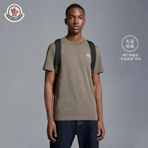 Moncler franchise for men logo patch short sleeve T-shirt (three pieces)