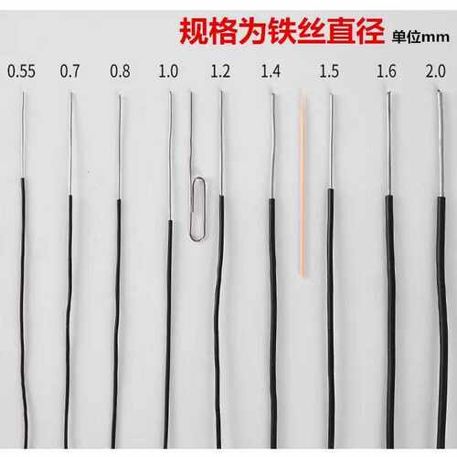 包塑电镀锌铁丝扎丝扎线0.45 0.55 0.75 0.9 1.2 1.5电缆绑带扎带 - 图2