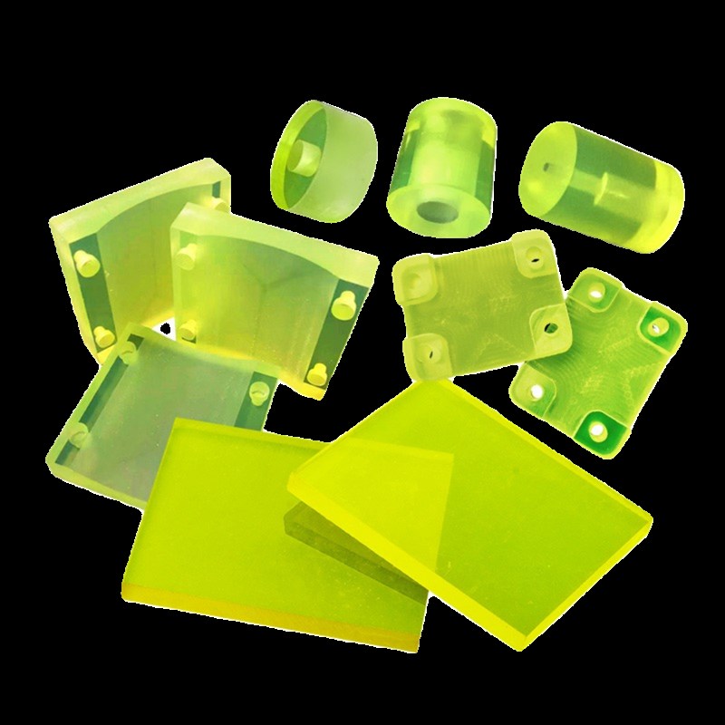 聚氨酯板加工优力胶棒耐磨减震块PU垫片耐条开模定制任意颜色硬度 - 图3