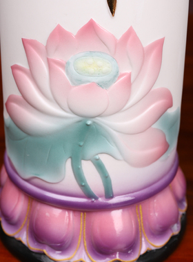 菩语阁陶瓷香筒香桶家用供奉用品佛前供奉摆件装香的线香桶放香筒