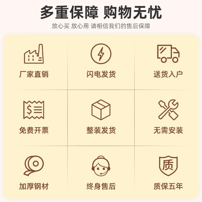 办公室铁皮文件柜矮柜桌边打印机资料柜带锁抽屉式桌下收纳置物柜 - 图2