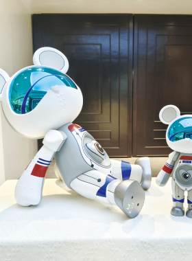 星际熊装饰现代轻奢摆件