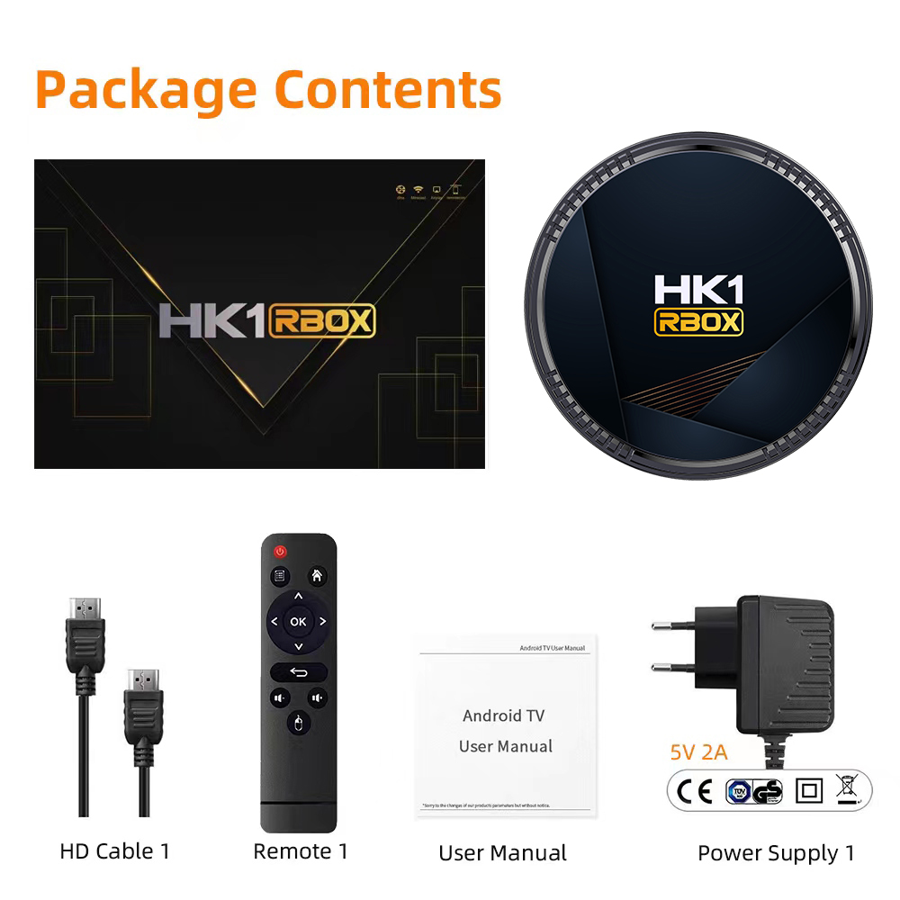 HK1RBOX H8网络机顶盒H618安卓12WiFi6 输出4K蓝牙5.0 HDR10 - 图3