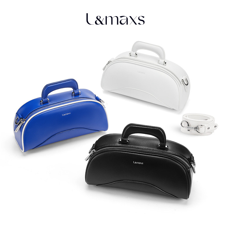 [张艺凡同款]lmaxs情侣款波士顿包 LMAXS女士包袋