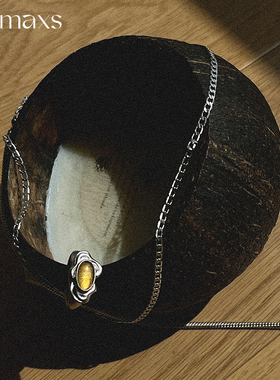 LMAXS纤云系列黄水晶开口戒指