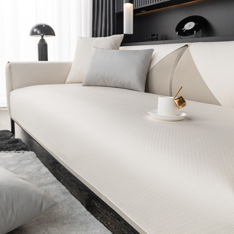 防水沙发垫子轻奢现代高级感四季通用皮科技布美式坐垫不粘毛套罩,淘宝优惠券,粉丝福利购,淘宝优惠卷