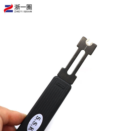 新品卡簧钳子内外两用卡环弹簧小C型扣环钳多功能大全大号e型卡黄 - 图0