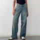 High quality women's straight leg jeans