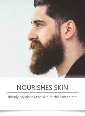 East Moon Men's Beard Care Oil - Gentle Cleansing, Nourishin