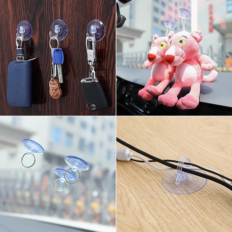 Suction Cup Fixer - Transparent Glass Small Suction Cups for - 图2