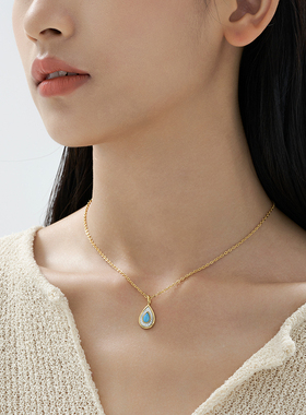 VEKE原创澳宝项链轻奢小众高级感