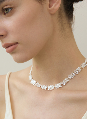 VEKE「絮梦诗」项链高级感奢华时尚百搭choker锁骨项链NC16074A